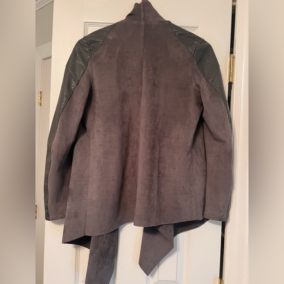 BLANK NYC worn once: pleather suede jacket - Picture 3 of 5